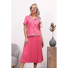 Костюм женский, размер 48, малиновый - Фото 5