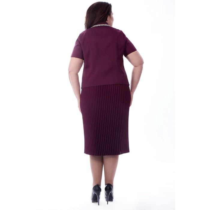 Костюм женский, размер 56, цвет фиолетовый 46978