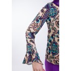 Блуза женская, размер 42, цвет фиолетовый - Фото 3