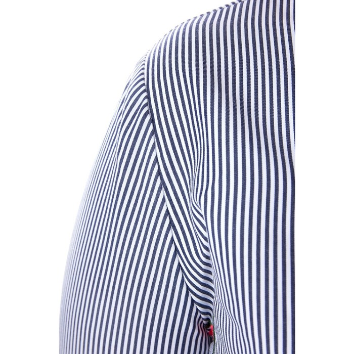 Рубашка женская, размер 52, цвет синий, белый 46979