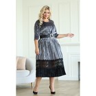 Платье женское, размер 58, цвет серый - Фото 13