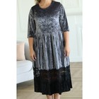 Платье женское, размер 58, цвет серый - Фото 4