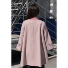 Пальто женское, размер 46, цвет розовый - Фото 15