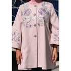 Пальто женское, размер 46, цвет розовый - Фото 10