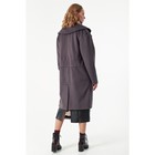 Пальто женское, размер 42, цвет серый - Фото 2