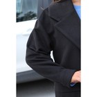 Пальто женское, размер 42, цвет чёрный - Фото 11