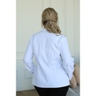 Блуза женская, размер 52, цвет белый - Фото 7