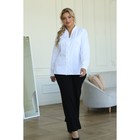 Блуза женская, размер 52, цвет белый - Фото 10