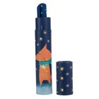 Ручка шариковая в тубе DreamWrite "Лисята", узел 0.7 мм, синие чернила, матовый корпус Silk Touch, МИКС - фото 9239514