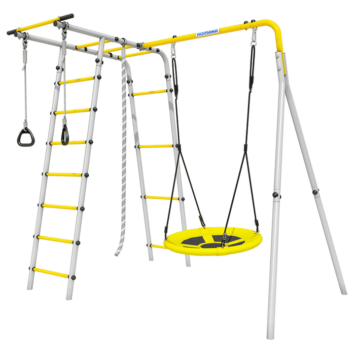 Детский спортивный комплекс уличный «Лесная поляна 3», качели гнездо - Фото 1