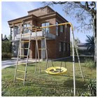 Детский спортивный комплекс уличный «Лесная поляна 3», качели гнездо - Фото 2