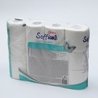 Туалетная бумага Soffione Pure White, 2 слоя, 12 рулонов - Фото 5