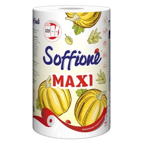 Полотенца бумажные Soffione Maxi, 2 слоя, 1 рулон 4971943