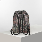 Рюкзак тур Лесничок 25, 25л, отд на шнурке, н/карман, камуфляж камыш - Фото 2