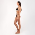 Купальник женский раздельный MINAKU "Silver", размер 46, цвет чёрный - Фото 2