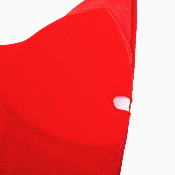 Купальник слитный MINAKU Fashion time, размер 50, цвет красный