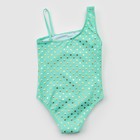 Купальник слитный MINAKU с принтом горох"Sunny Life",рост 128-134см(8),цвет зеленый - фото 24072083