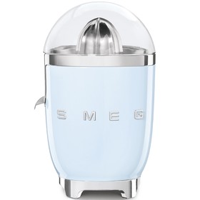 Соковыжималка Smeg CJF01PBEU, для цитрусовых, 70 Вт, отсек для шнура, голубая