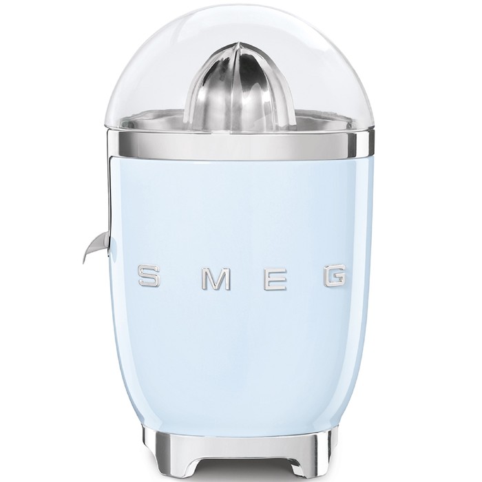 Соковыжималка Smeg CJF01PBEU, для цитрусовых, 70 Вт, отсек для шнура, голубая - фото 51344530 Соковыжималка Smeg CJF01PBEU, для цитрусовых, 70 Вт, отсек для шнура, голубая - фото 51344530