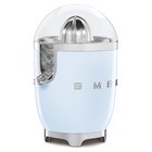 Соковыжималка Smeg CJF01PBEU, для цитрусовых, 70 Вт, отсек для шнура, голубая - фото 51344532 Соковыжималка Smeg CJF01PBEU, для цитрусовых, 70 Вт, отсек для шнура, голубая - фото 51344532