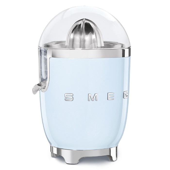 Соковыжималка Smeg CJF01PBEU, для цитрусовых, 70 Вт, отсек для шнура, голубая - фото 51344533 Соковыжималка Smeg CJF01PBEU, для цитрусовых, 70 Вт, отсек для шнура, голубая - фото 51344533