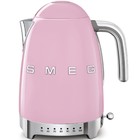 Чайник электрический Smeg KLF04PKEU, металл, 1.7 л, 2400 Вт, регулировка t, розовый - фото 51344541