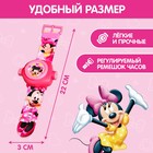 Часы с проектором «Минни Маус», Disney 4674124 - фото 330876