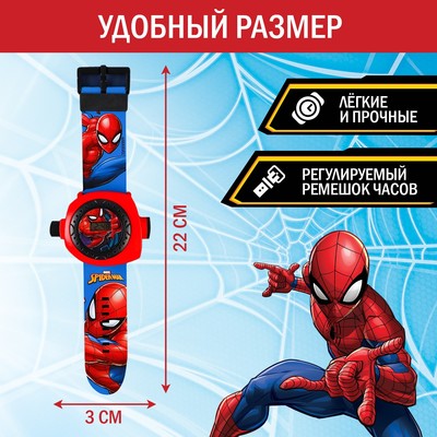 Часы с проектором «Супергерой»