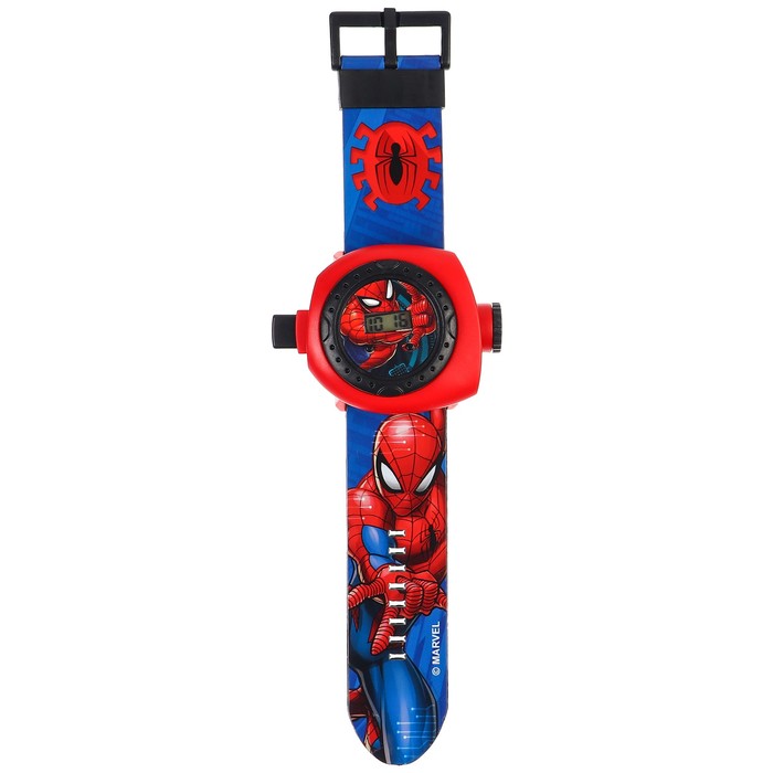 Часы с проектором «Человек-паук», Disney - фото 1889446516