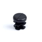 Заглушка внутренняя универсальная, d=16 мм, черная - Фото 3