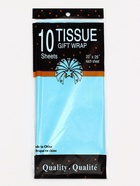 Бумага тишью, двухсторонняя, голубая, 50×65 см - Фото 4