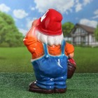 Садовая фигура "Гном с корзинкой ", разноцветная, 41 см, микс - Фото 3