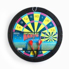 Дартс «Викинг», d=35 см, толщина 3 см, 2 дротика, дротик 13.5×2.5 см - Фото 3