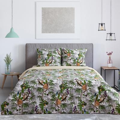 Постельное бельё Этель 2сп «Лемур» 175х215 см, 200х220 см, 70х70 см-2шт, 100% хлопок, перкаль