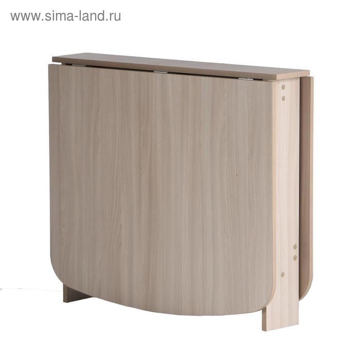 Стол-книжка Кураж, 185/1550х830х735, Ясень шимо светлый - Фото 1