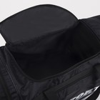 Сумка спортивная, отдел на молнии, 3 наружных кармана, длинный ремень, цвет чёрный - Фото 3