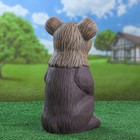 Садовая фигура "Медведь", акрил, коричневая, 38 см - Фото 3