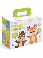 Попрыгун ZABIAKA «Лошадка», 55×29×50 см, коричневый - Фото 6