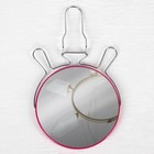 Зеркало складное-подвесное, двустороннее, с увеличением, d зеркальной поверхности — 13,5 см, МИКС - Фото 3