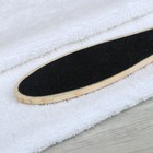 Тёрка для ног, наждачная, двусторонняя, 23,5 см, деревянная - Фото 3