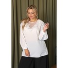 Блуза женская, размер 52, цвет белый - Фото 16