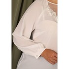 Блуза женская, размер 52, цвет белый - Фото 6