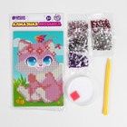 Алмазная мозаика с частичным заполнением на подставке для детей «Милый котик», 10×15 см - Фото 2