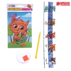 Алмазная мозаика с частичным заполнением для детей «Совушка с гитарой», 10×15 см - Фото 4