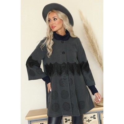 Пальто женское Wisell, размер 44, цвет серый