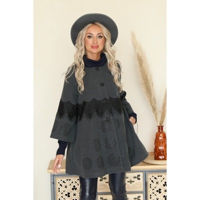 Пальто женское Wisell, размер 44, цвет серый