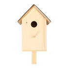 Скворечник «Теремок», 13 × 13 × 24 см - Фото 12