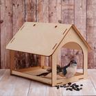 Kopмушка для птиц «Дом гостевой», 24 × 17 × 20 см - Фото 3