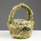 Набор корзин, 2 шт, 21X21X13/29 см, 17X17X12/25 см - Фото 3