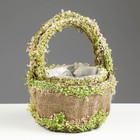 Набор корзин, 2 шт, 21X21X13/29 см, 17X17X12/25 см - Фото 4